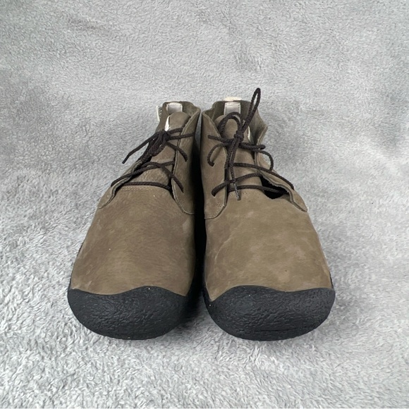 Keen Shoes Men's Size 13 Mosey Chukka Leather Ankle Boots Dark Olive Lace-Up - Picture 8 of 10